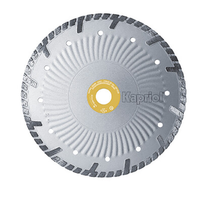 Disco diamantato Kapriol Tornado Premium per cemento armato e materiali edili