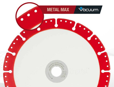 Disco diamantato Kapriol Metal Max per taglio acciaio inox e ferro
