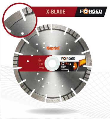 Kapriol Disco X-Blade 230mm | Multimateriale Estremo Platinum
