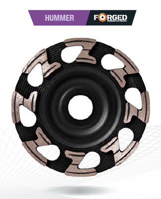 Kapriol Platorello diamantato Hummer per granito, pietra, cemento