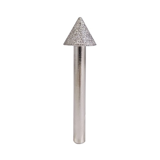 Kapriol fresa conica diamantata per gres - Typhoon, Diametro foro / attacco: Diametro 0/15 mm / attacco M14