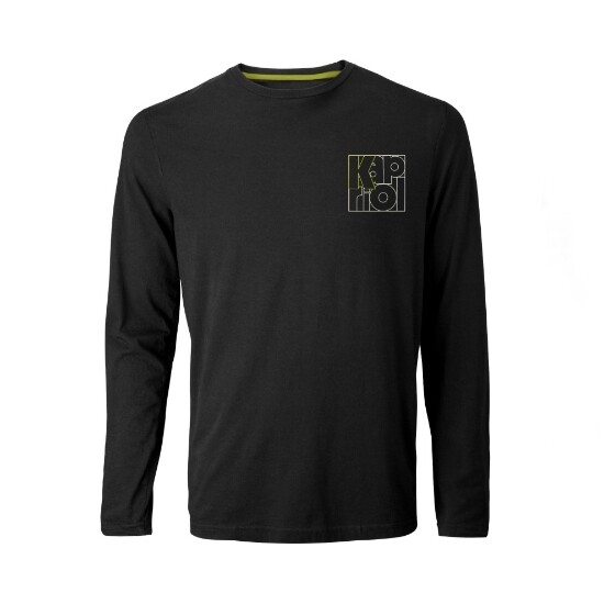 Kapriol - Maglia da Lavoro Enjoy | T-shirt Cotone Comfort, Taglia: M NERA