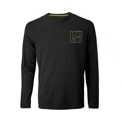 T-shirt da lavoro Kapriol Enjoy in cotone traspirante colore blu navy