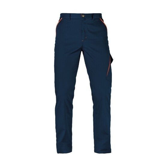 Pantalone da lavoro blu navy Kapriol Basic multitasche in cotone resistente