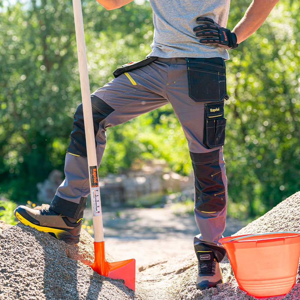 Pantaloni da lavoro tecnici Kapriol Dynamic con tasche esterne flottanti e porta ginocchiere