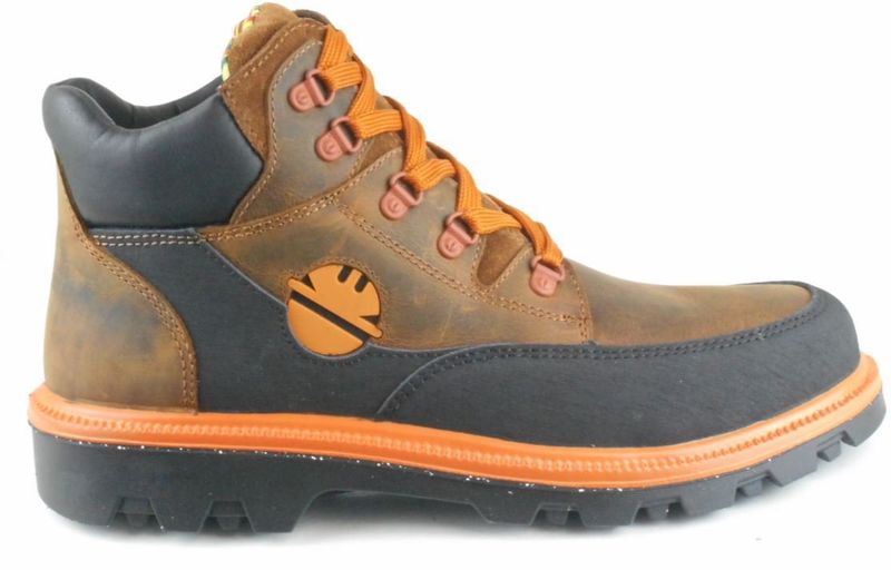 Scarpa antinfortunistica alta Dike Digger Diver H S3L colore tabacco crazy in nubuck