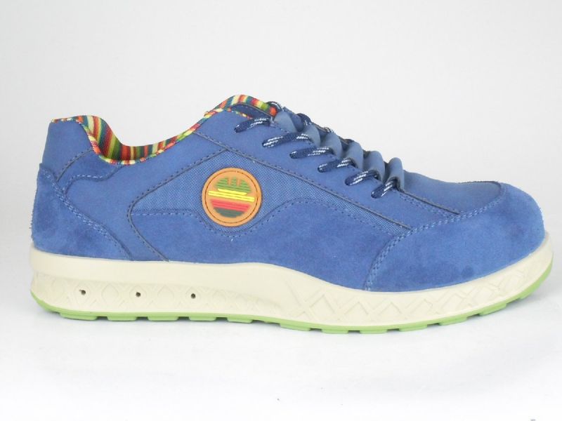 Scarpa antinfortunistica estiva Dike Summit Supreme S1P ESD linea Reload colore cielo velour e mesh
