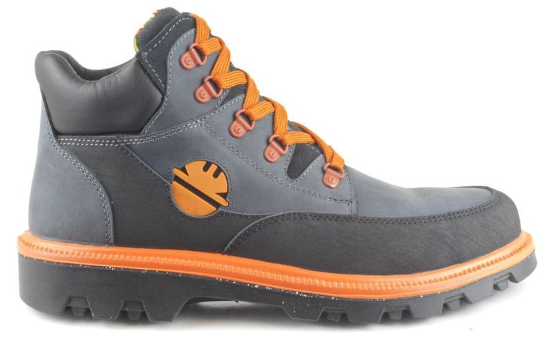 Scarpa antinfortunistica alta Dike Digger Diver H S3L colore blu crazy in nubuck