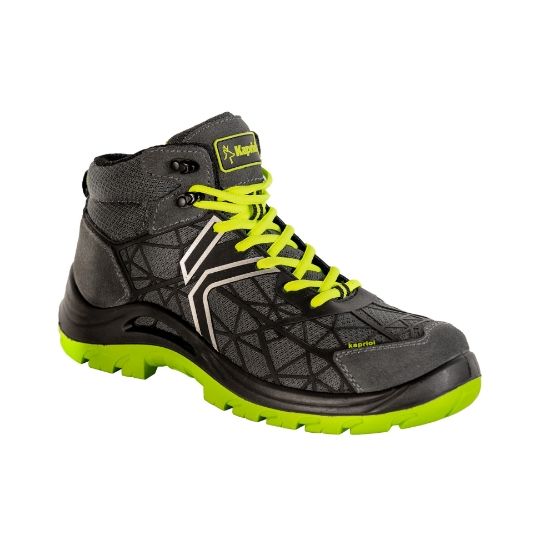 Scarpa antinfortunistica alta Kapriol Spider S3 con tomaia in mesh e rinforzi in KPU stile outdoor