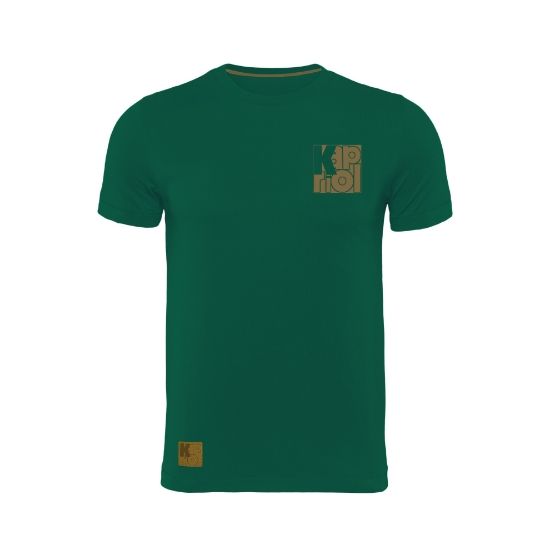 T-shirt a maniche corte Kapriol Enjoy in cotone traspirante verde