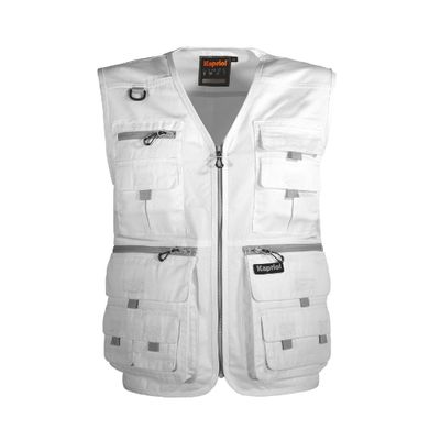 ilet-lavoro-kapriol-multitasche-porta-attrezzi-cotone colore bianco