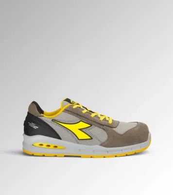 Diadora - Run Airbox Low S1PS ESD | Scarpe Lavoro Airbox by GEOX - Wind Gray / Aluminium