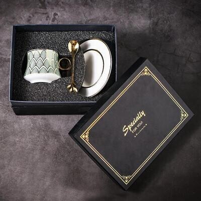 Luxury Ceramic Golden Mug