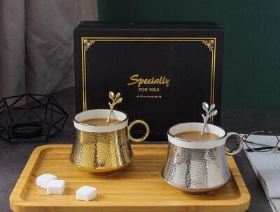 Luxury Ceramic Golden Mug