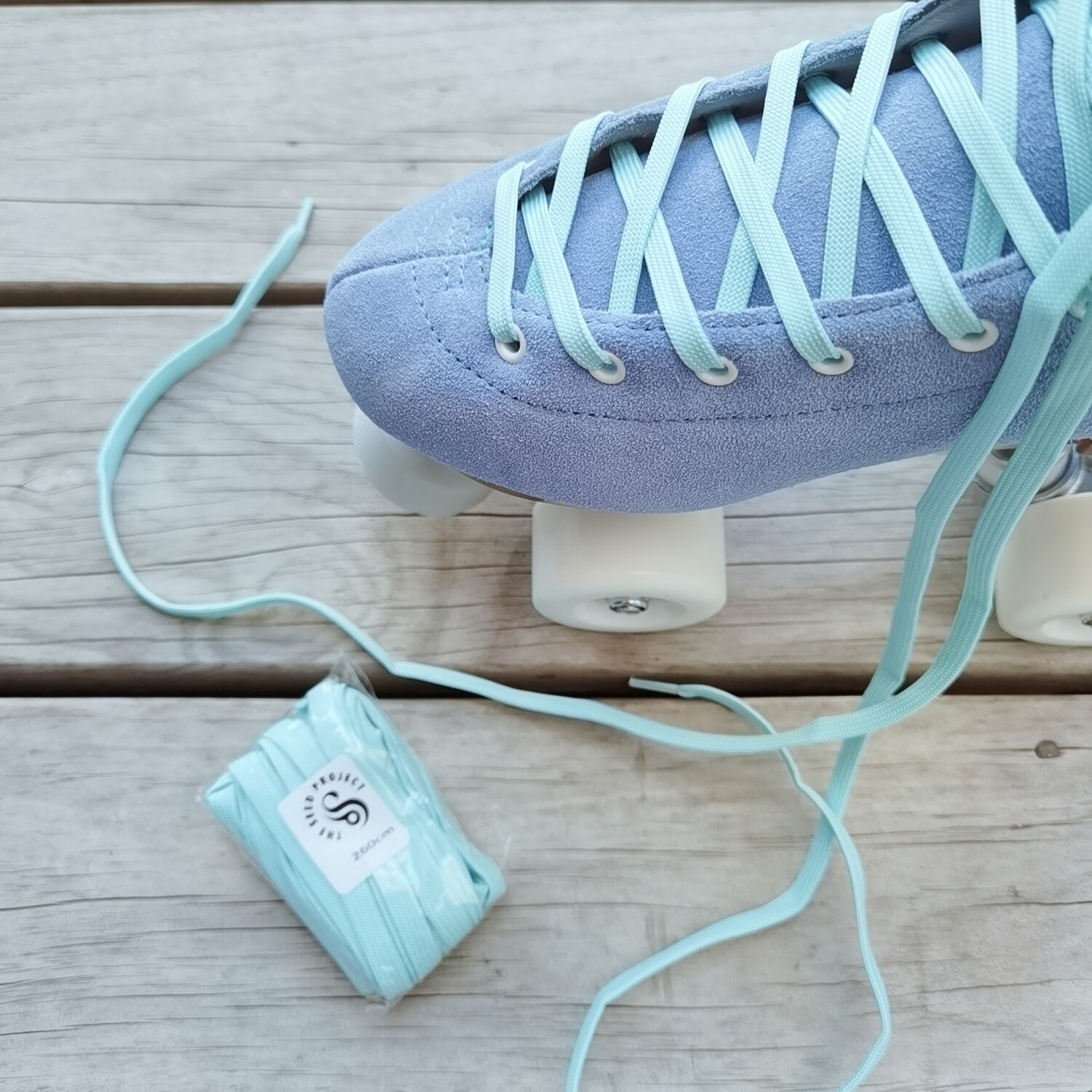 Light hotsell blue laces