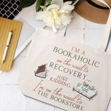 Tote Bag Quotes (Taupe)