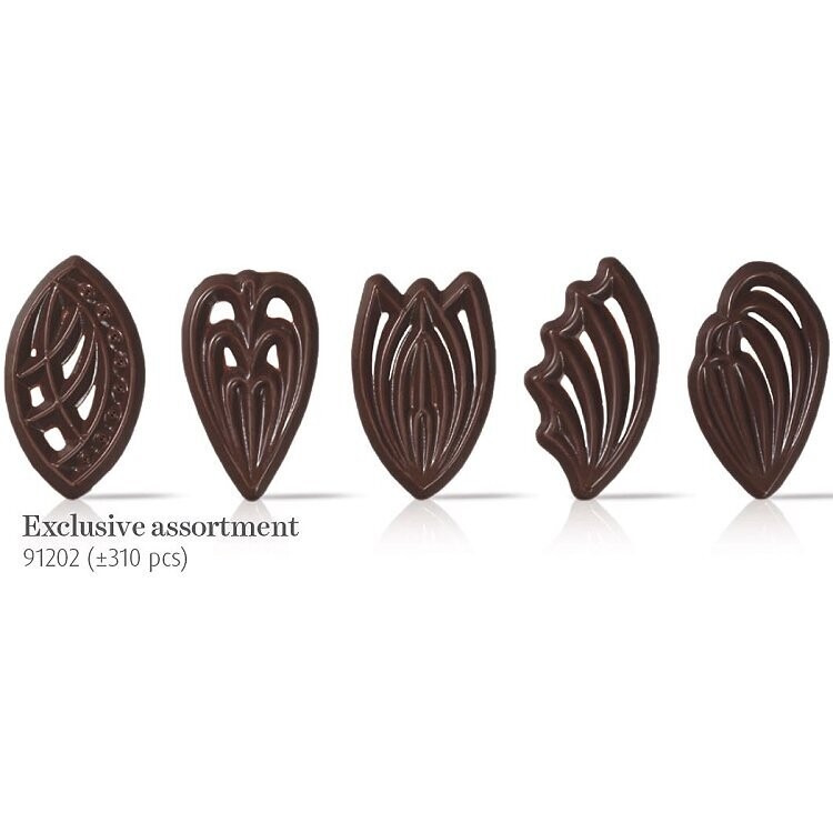 600pcs Chocolate Fans Or Special Dark Box Of 4 E39