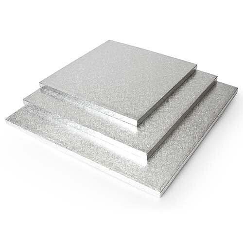 6" Square Drum 12mm Thick Pack of 5  I352