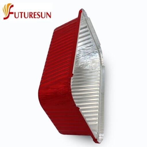 Aluminium Rectangle bottom tab x 1000  I334