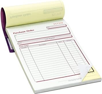 1 x Order Book 100 Pages / Duplicate Diary I401