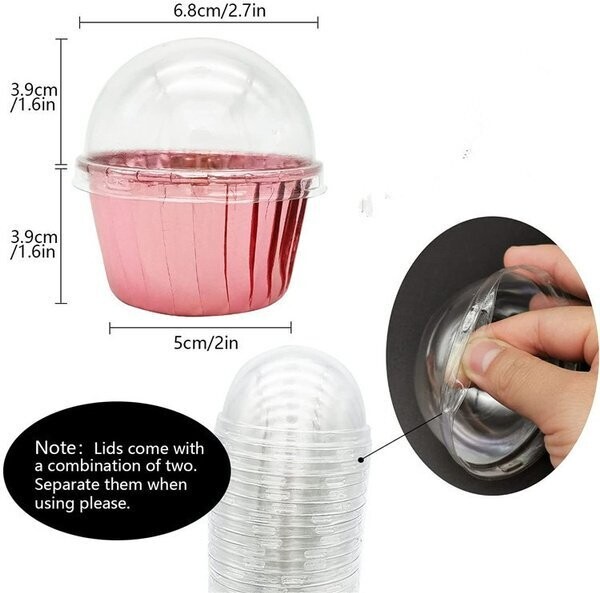 Plastic Round Pot Lid x 2000  I335