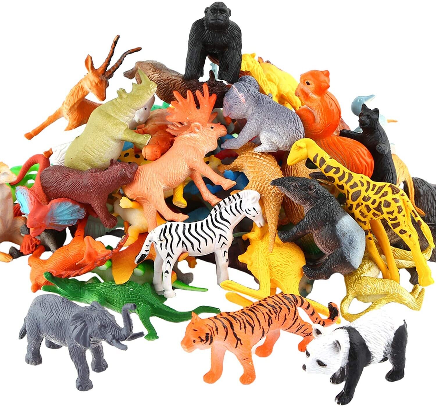 Zoo Animal Pack of 12  I374