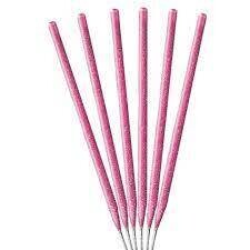 Pink Sticks ) Pink  Sparkler  (Pack x24) I751
