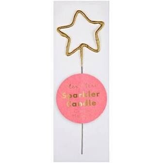 Gold Star ) Gold  Sparkler  (Pack x24) I759