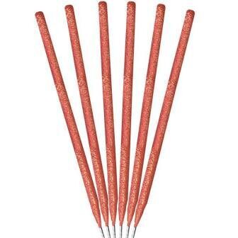 Rose Gold Sticks ) Rose Gold  Sparkler  (Pack x24) I763