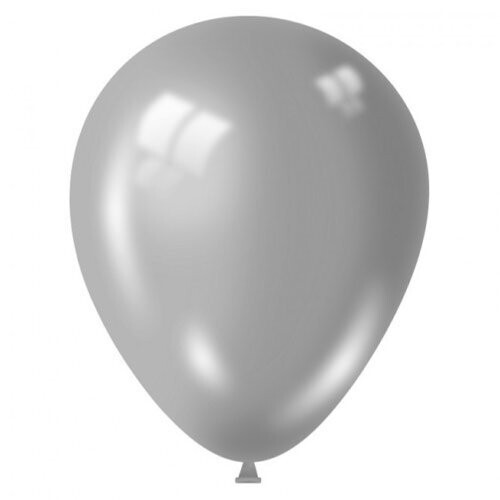 Grey 12" Cake Inn Persnalised balloon (Pack x200)