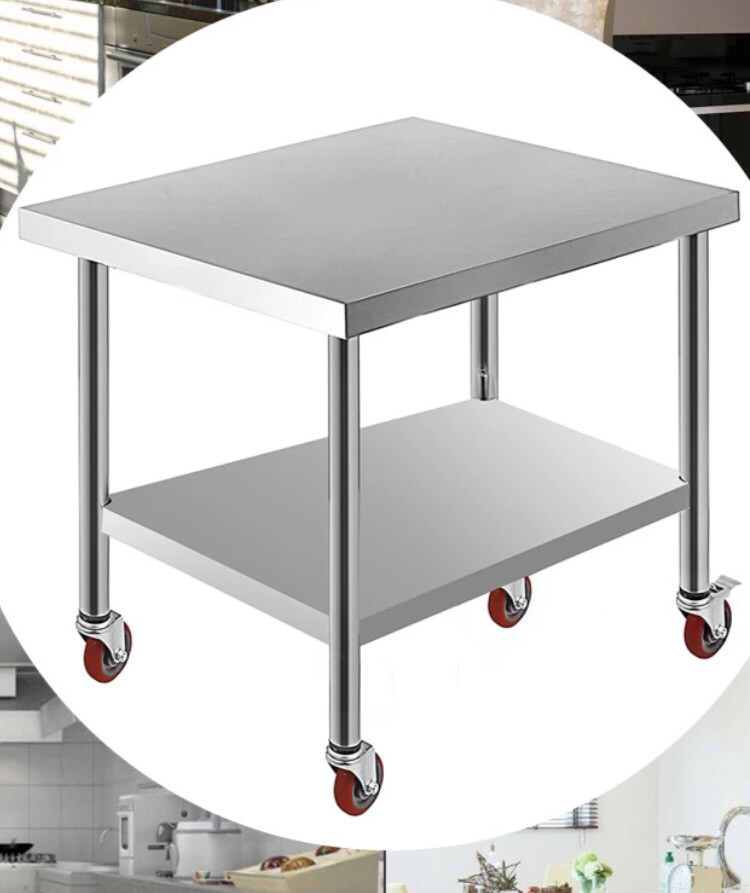 36inch by 30 inch DCA Cream Machine table stainless steel  I902