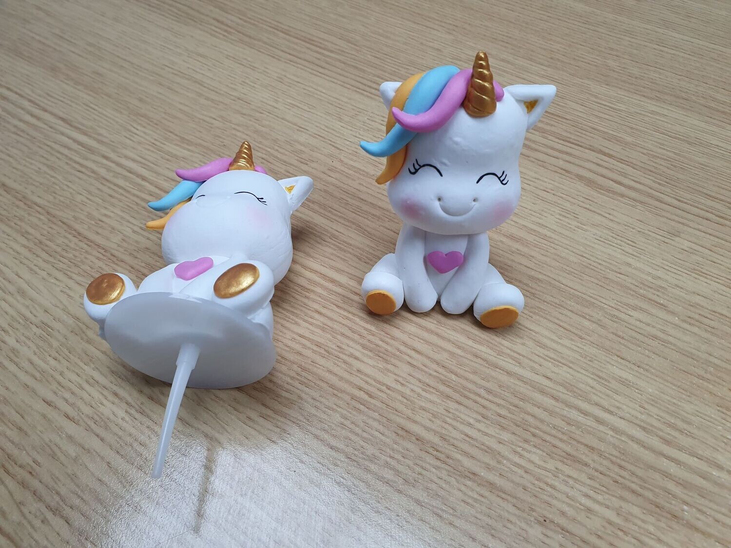 Real Plastic Unicorn Shaped Topper x 1  I574