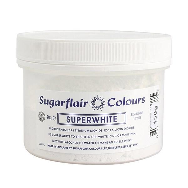 Super White colour Powder to mix in Dripping to make white 400g I478