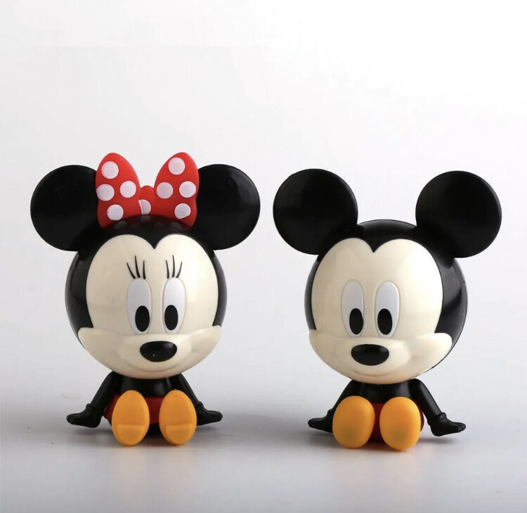 Micky Mouse And Mini Mouse cake toppers Pack Set X1