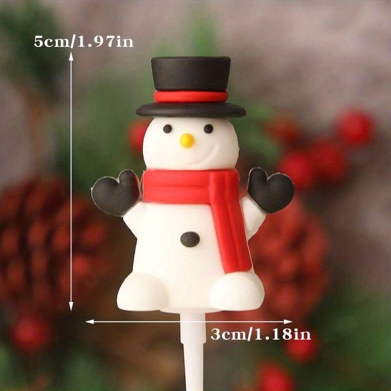 Snowman Cake topper x 10