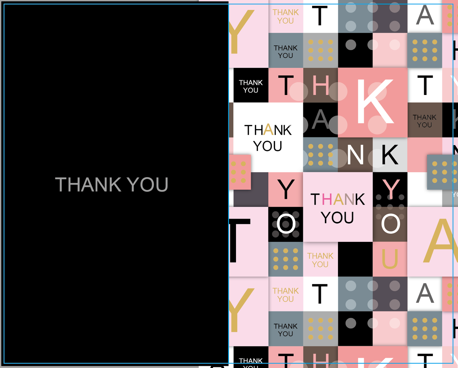 Thank you  Cards Pack of x 20