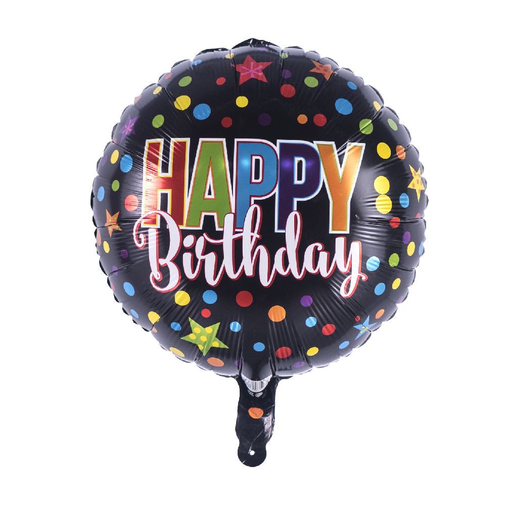 18" Night Stars  H/b Balloon  (Pack 10)