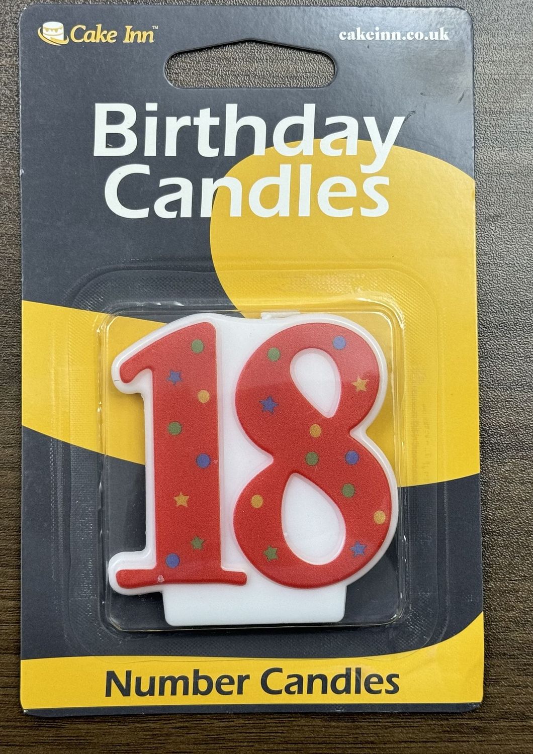 18 Number Candle  (Pack x24 ) I791