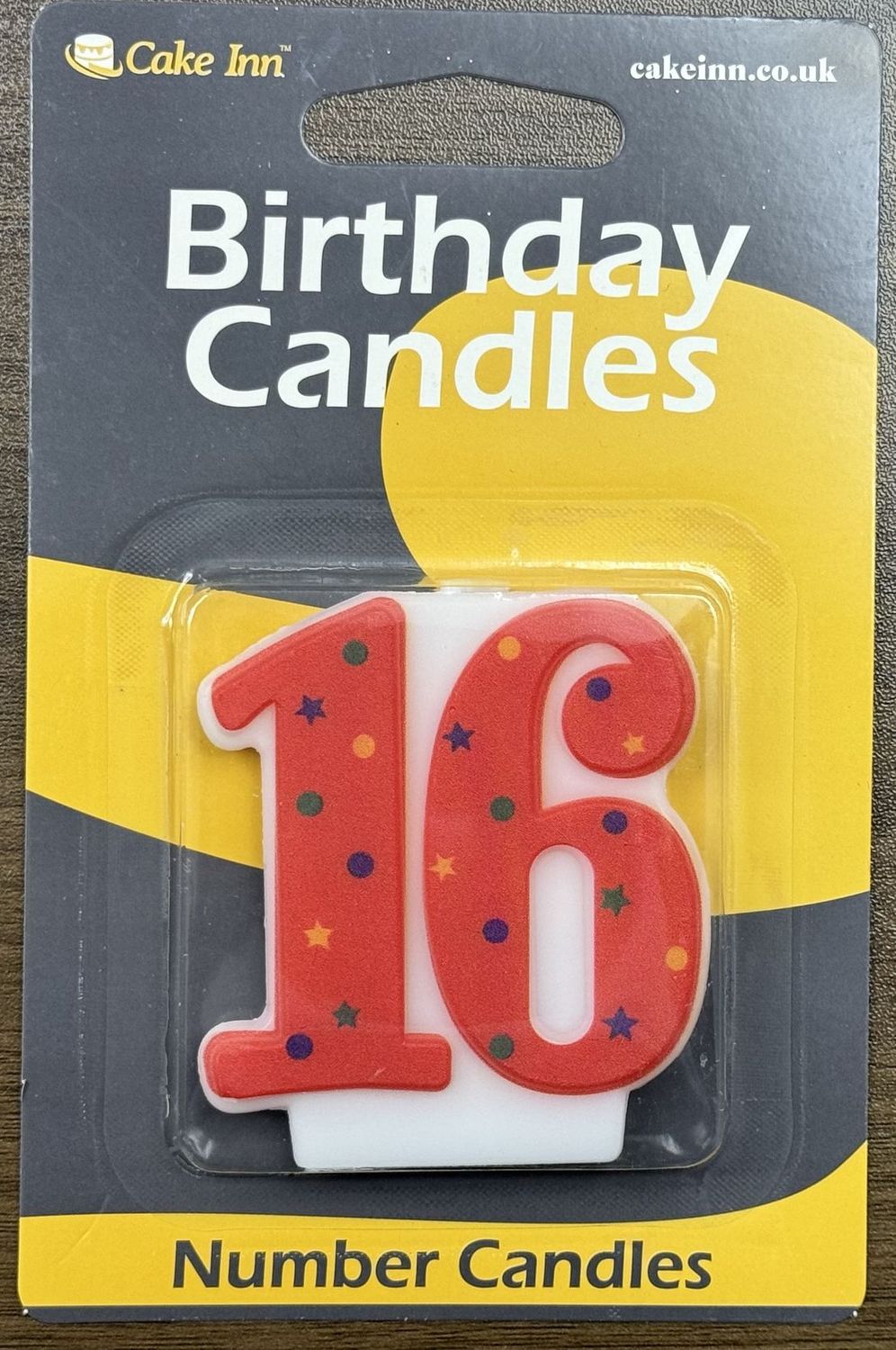 16 Number Candle  (Pack x24)