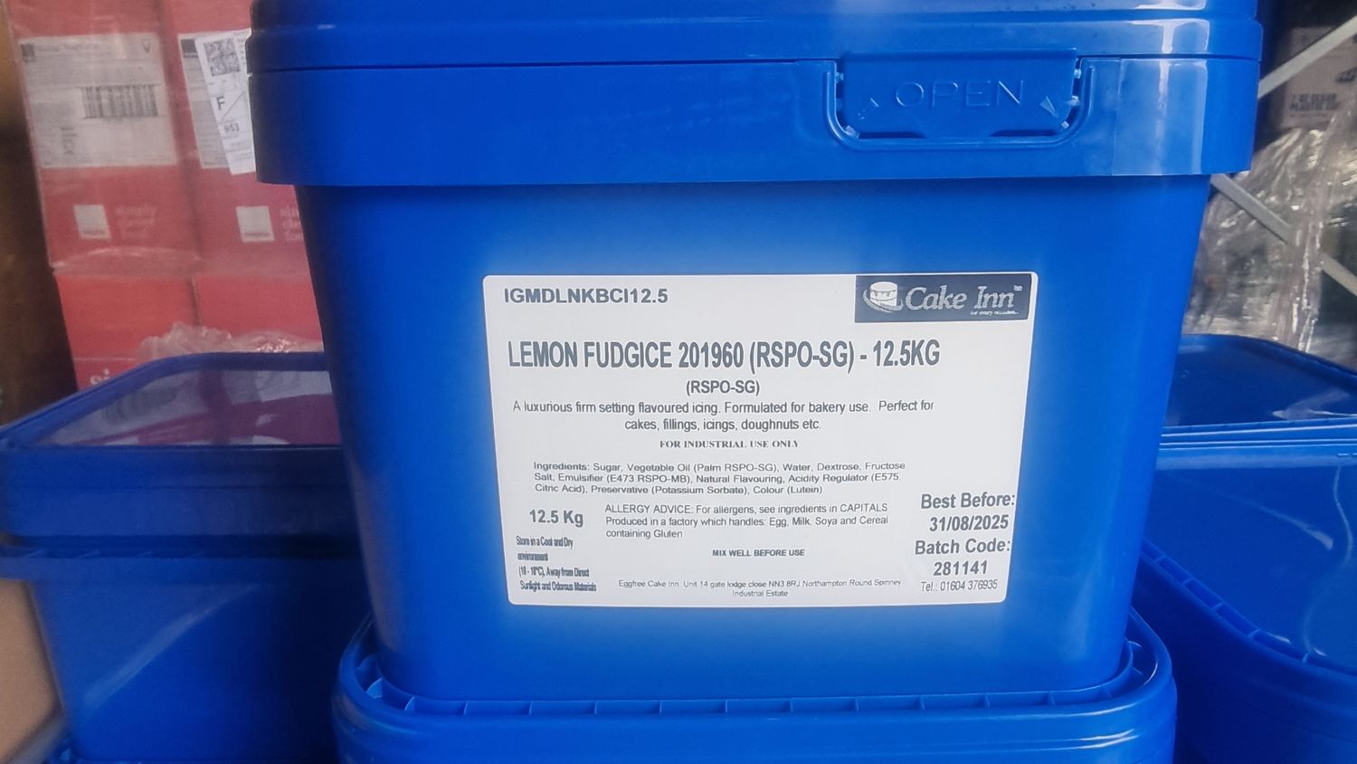 Lemon Frosting 12.5kg E52