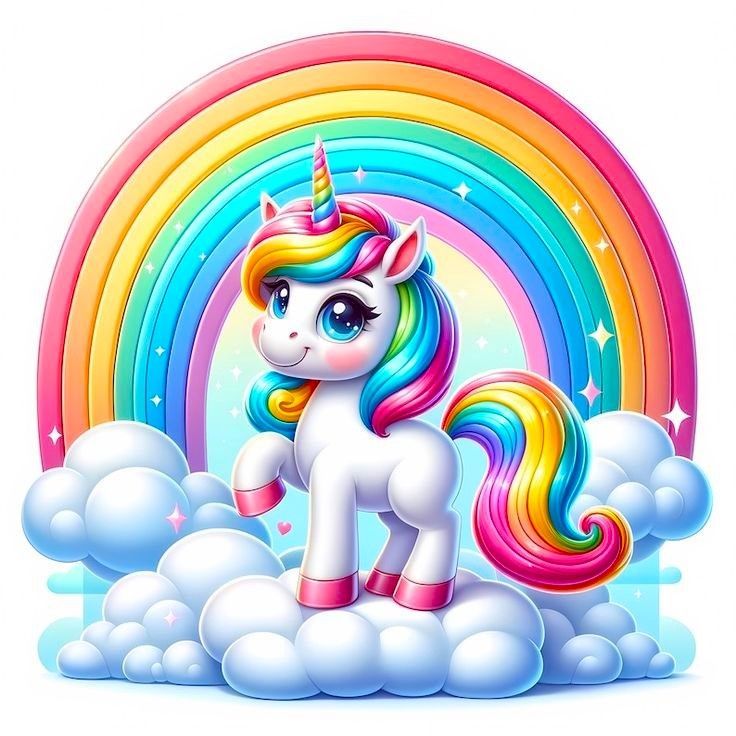 Unicorn cake topper new 2025