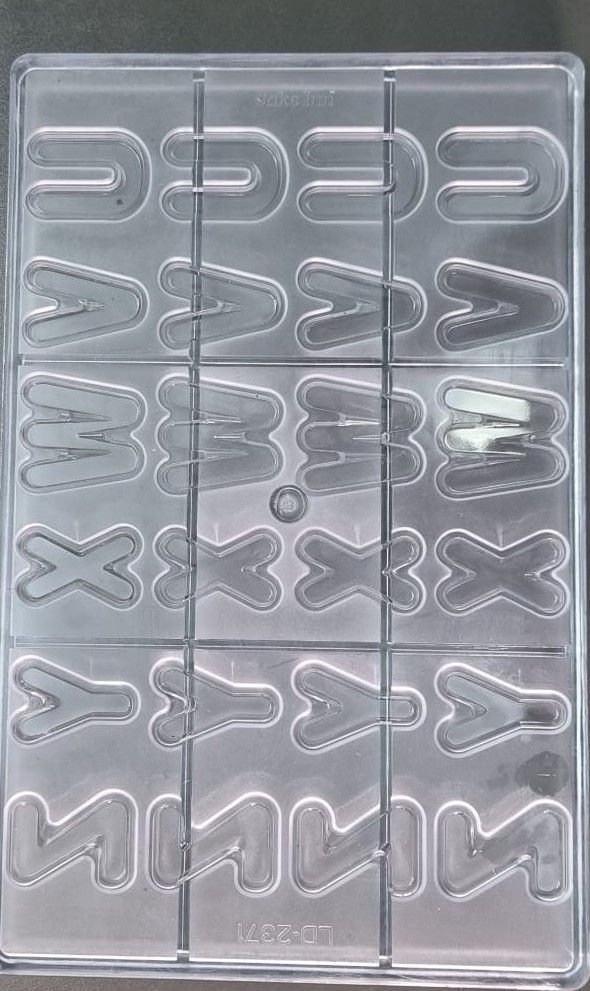 U TO Z ALPHABET Moulds 1x