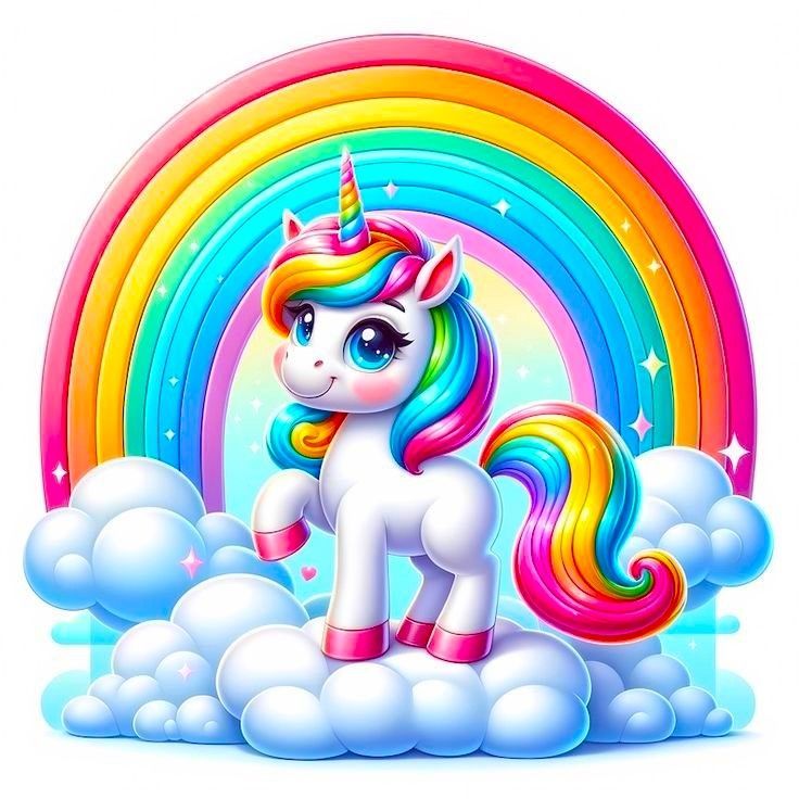 Unicorn Cake Toppers