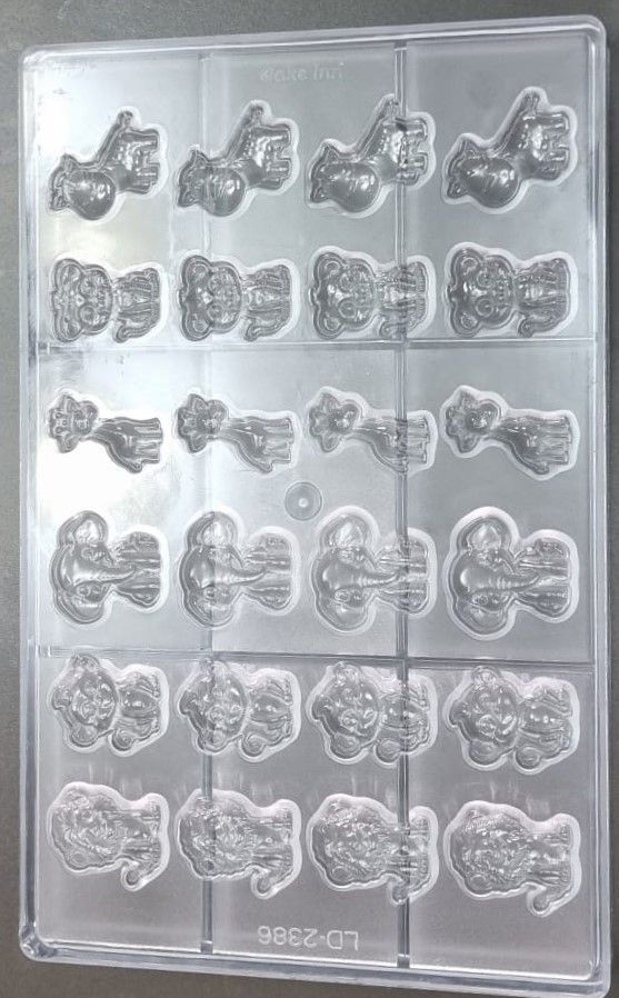 Animal Safari  Moulds 1x