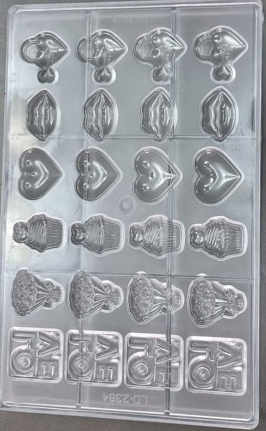 Valentines Day  Moulds 1x