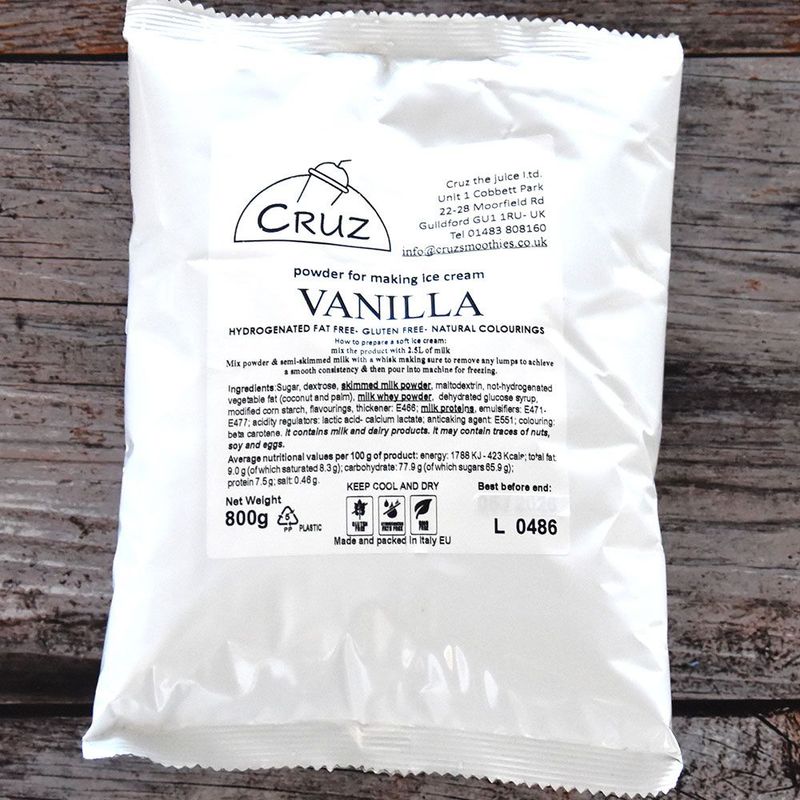 Ice Cream Powder (Vanilla) 1x 800g