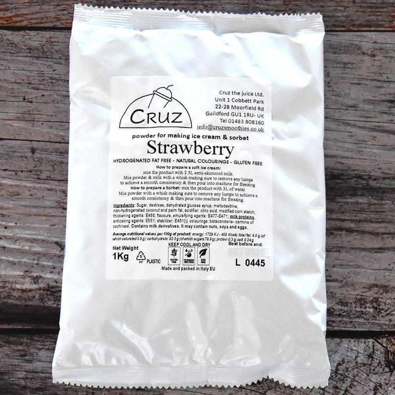 Ice Cream Powder (Strawberry) 1x 800g