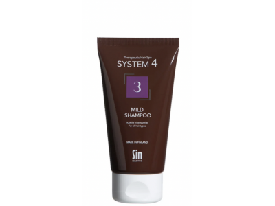 Шампунь 3 для всех типов волос и ежедневного применения (Mild shampoo 3), 75 мл