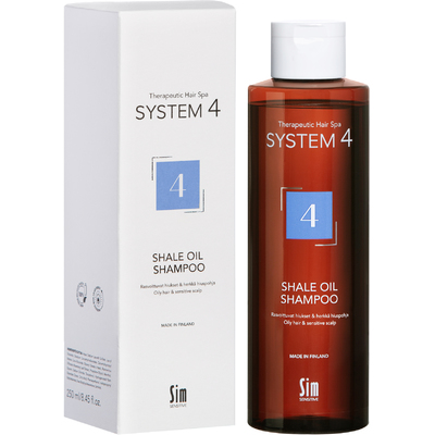 Шампунь 4 для очень жирной и чувствительной кожи головы (Shale Oil shampoo 4), 250 мл