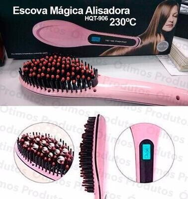 Hair straightening Brush